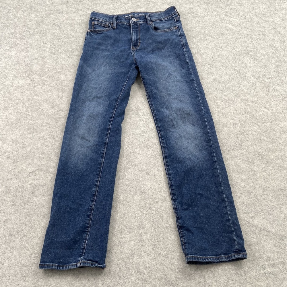 Old Navy Jeans Youth Kids 14 (26x27) Blue Straight Built-In Flex Denim